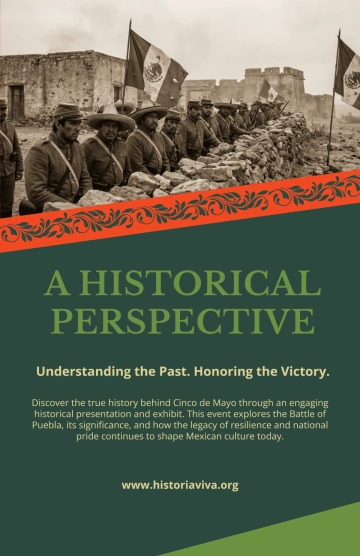 Free Historical Cinco De Mayo Poster Template to Edit Online