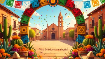 Free Mexican Cinco De Mayo Background Template to Edit Online