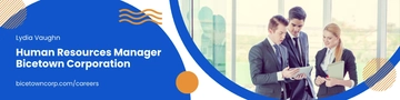Free HR Linkedin Banner Template to Edit Online
