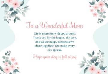 Free Mother’s Day Fun Card Template to Edit Online