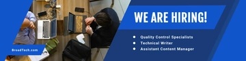 Free We Are Hiring Linkedin Banner Template to Edit Online