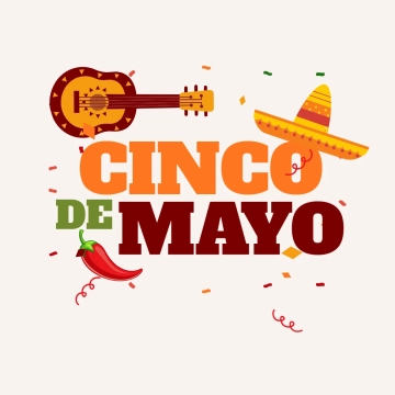Free Cinco De Mayo Clip Decorative Mexican Art Templates to Edit Online