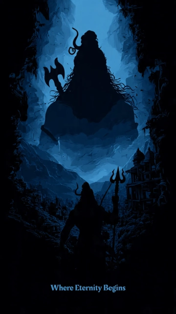 Free Maha Shivratri Iphone Wallpaper Template to Edit Online