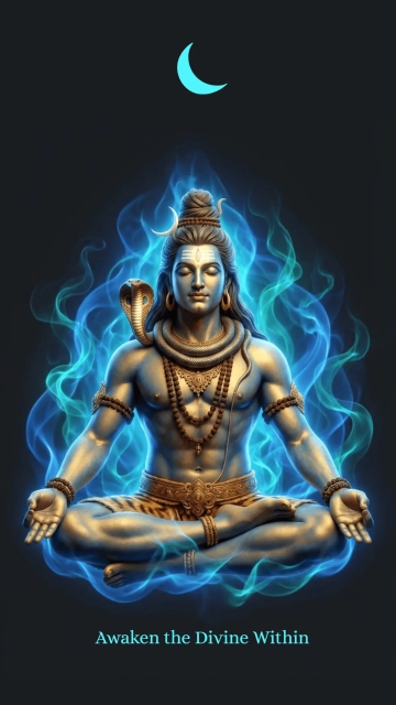 Free Illustrative Maha Shivratri Wallpaper Template to Edit Online