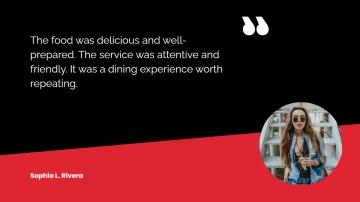 Free Restaurant Testimonial Template to Edit Online