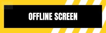 Free Offline Screen Twitch Panel Template to Edit Online