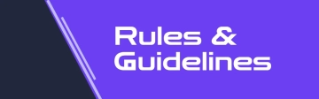 Free Rules and Guidelines Twitch Panel Template to Edit Online