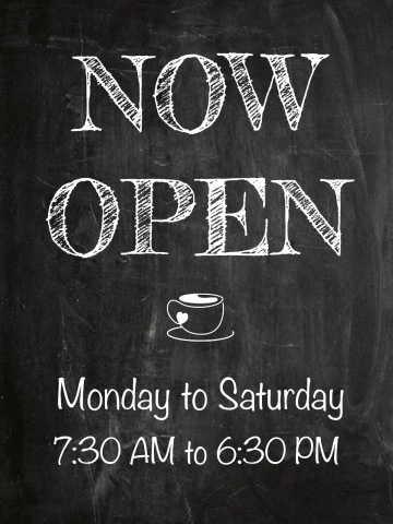 Free Chalkboard Creative Sign Template to Edit Online