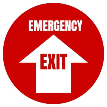 Free Exit Floor Sign Template to Edit Online