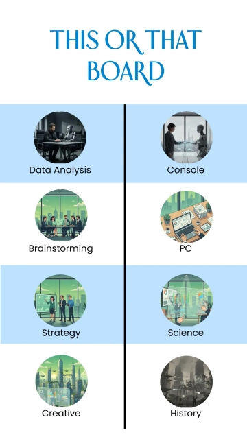 Free Board This or That Template to Edit Online