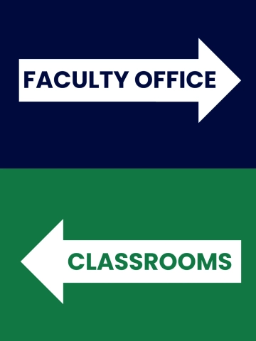 Free Wayfinding University Sign Template to Edit Online