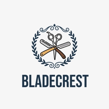 Free Crest Barber Logo to Edit Online