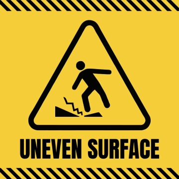 Free Uneven Surface Floor Sign Template to Edit Online