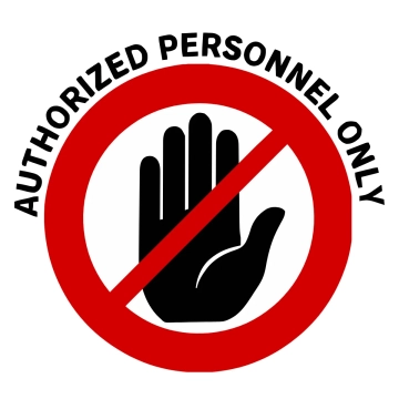 Free Authorized Personnel Only Floor Sign Template to Edit Online