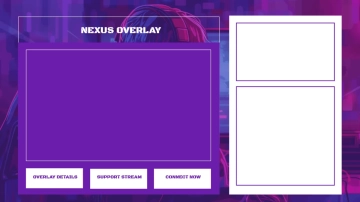 Free League Gaming Twitch Overlay Template to Edit Online