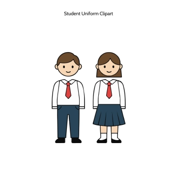 Free Student Uniform Vector Clipart (PNG, SVG) to Edit Online