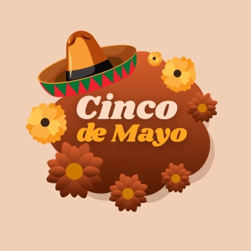 Free Cinco De Mayo Flower Clip Art Templates to Edit Online