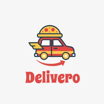 Free Delivery Pizza Logo to Edit Online