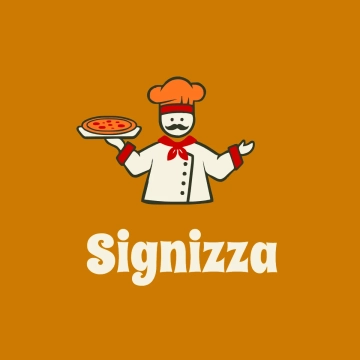 Free Signature Pizza Logo to Edit Online