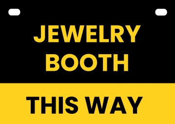 Free Hanging Trade Show Sign Template to Edit Online