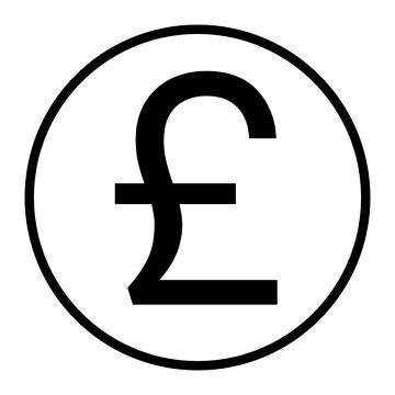 Free Pound Money Sign Template to Edit Online