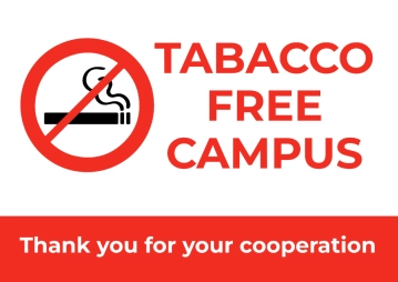 Free Tobacco Free University Sign Template to Edit Online