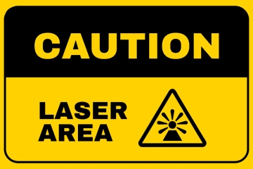 Free Laser Area Caution Sign Template to Edit Online