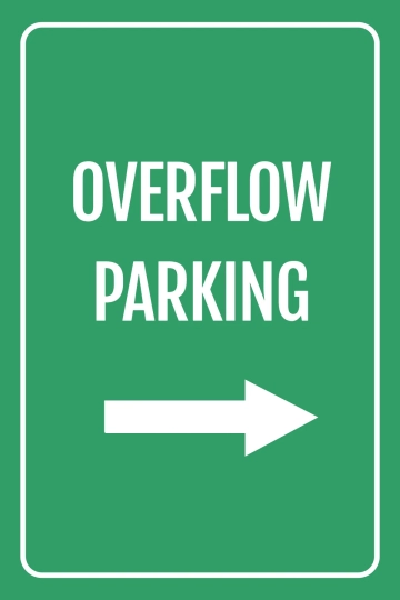 Free Visitor Overflow Parking Sign Template to Edit Online