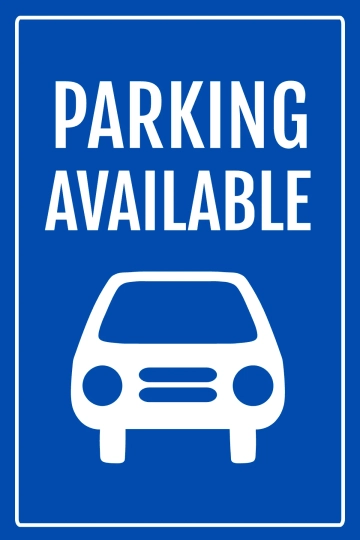 Free Parking Available Sign Template to Edit Online