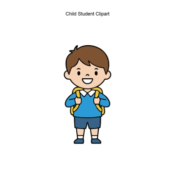 Free Child Student Vector Clipart (PNG, SVG) to Edit Online