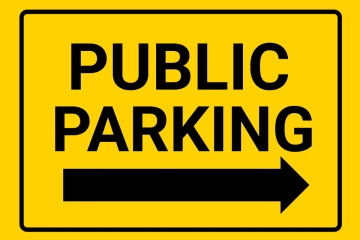 Free Public Parking Sign Template to Edit Online