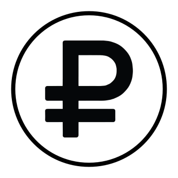 Free Russian Ruble Money Sign Template to Edit Online