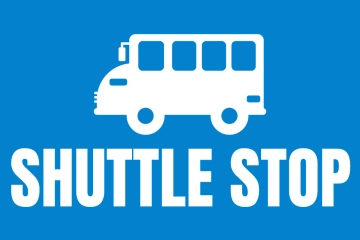 Free Shuttle Stop University Sign Template to Edit Online
