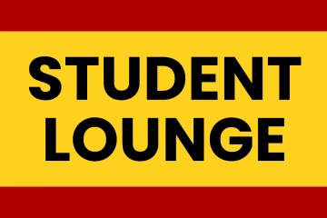 Free Student Lounge University Sign Template to Edit Online