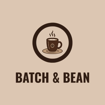 Free Small Batch Coffee Logo to Edit Online