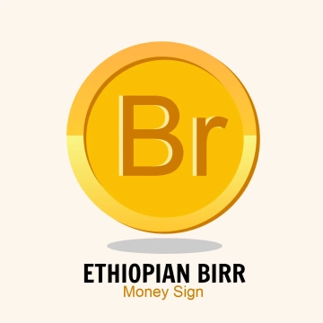 Free Ethiopian Birr Money Sign Clip Art Template to Edit Online