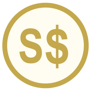 Free Singapore Dollar Money Sign Template to Edit Online