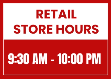 Free Store Hours Retail Sign Template to Edit Online