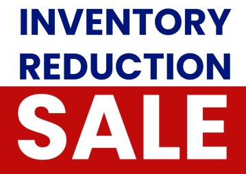 Free Inventory Reduction Sale Retail Sign Template to Edit Online
