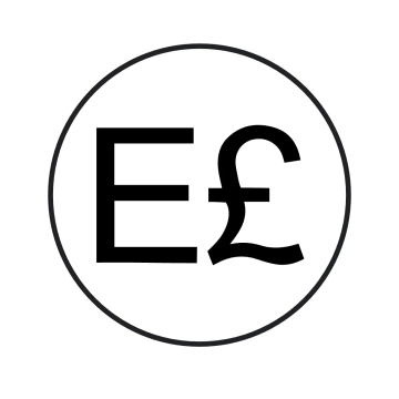 Free Egyptian Pound Money Sign Template to Edit Online