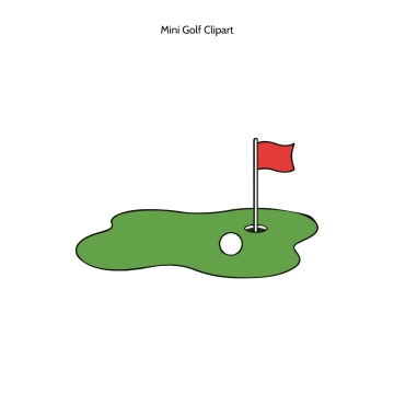 Free Mini Golf Vector Clipart (PNG, SVG) to Edit Online