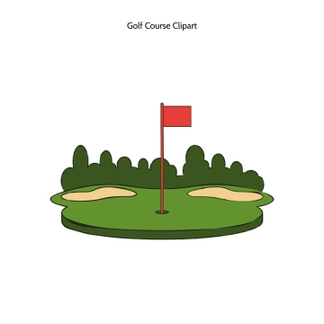 Free Golf Course Vector Clipart (PNG, SVG) to Edit Online