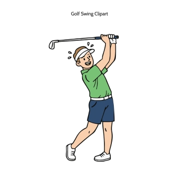 Free Golf Swing Vector Clipart (PNG, SVG) to Edit Online