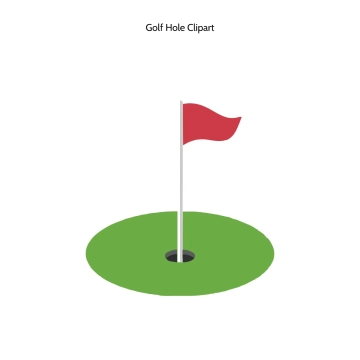Free Golf Hole Vector Clipart (PNG, SVG) to Edit Online