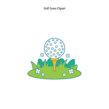 Free Golf Grass Vector Clipart (PNG, SVG) to Edit Online