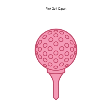 Free Pink Golf Vector Clipart (PNG, SVG) to Edit Online