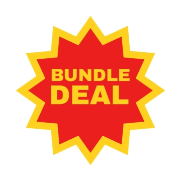 Free Bundle Offer Retail Sign Template to Edit Online
