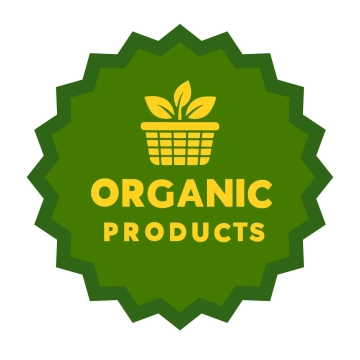 Free Organic Products Retail Sign Template to Edit Online