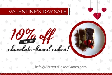 Free Valentine's Day Fiverr Banner Template to Edit Online
