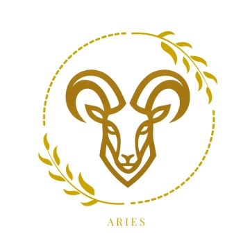 Free Aries Zodiac Emblem Sign Template to Edit Online